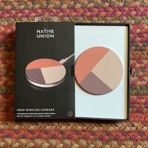 NATIVE UNION GENUINE LEATHER DROP CHARGER